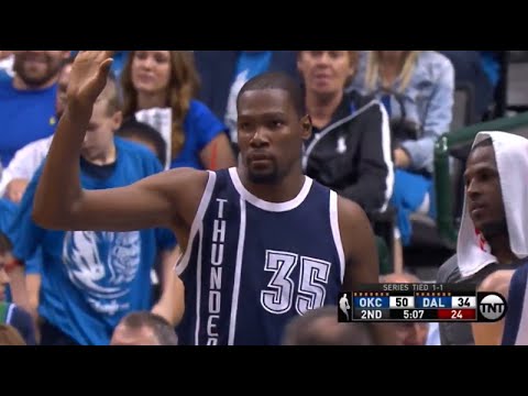 Kevin Durant  Full Highlights  2016 04 22 vs MAVERICKS  34 pts
