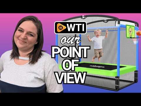 Zupapa 4X6FT Rectangle Trampoline - WTI product video review