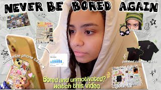 10 things to do when you’re bored ✧･ﾟ:*  *creative and productive edition*
