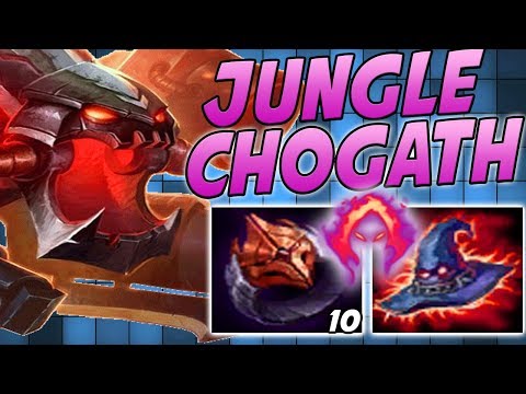 Full Ap Cho'Gath Jungle Actually Pretty Good | Cho'Gath A-Z In The Junle