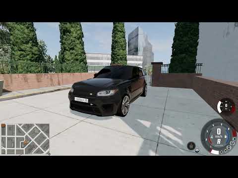 "Range Rover Sport SVR 2018: Durability and Crash Safety Test Drive" "BEAMNG.DRIVE"