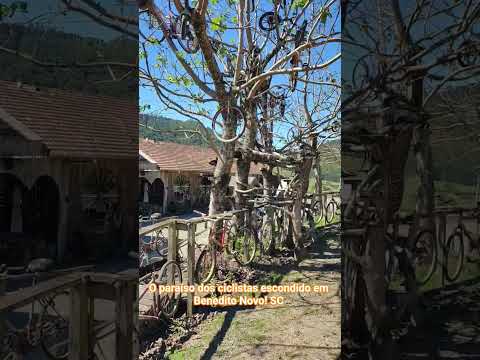 Fazenda da Bike: o cantinho surpreendente de Benedito Novo!🤯 Parece outro lugar!