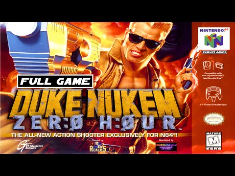Duke Nukem: Zero Hour [N64] 100% Gameplay Walkthrough FULL GAME [4K60ᶠᵖˢ UHD🔴]