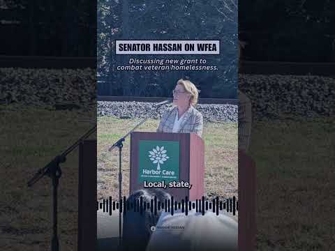 Senator Hassan Discusses Her Work to Combat Veteran Homelessness with Jeff Chidester from WFEA