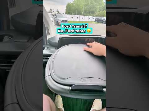 The new Ford Transit has the coolest interior feature!