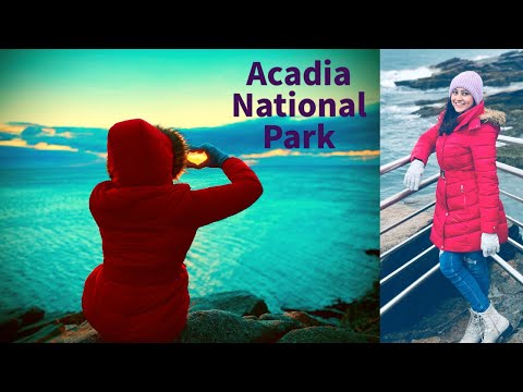 Acadia National Park ,Maine | Day -1 | Travel Vlog | Sand beach, Thunder hole, otter cliff many more