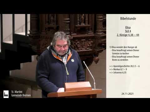 Bibelstunde am 24.11.2021 Elisa 4