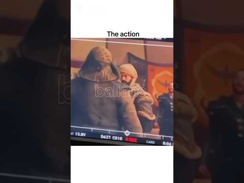 The action vs reaction #kurulusosman #turkishseries #osman #burakozcivit #bala