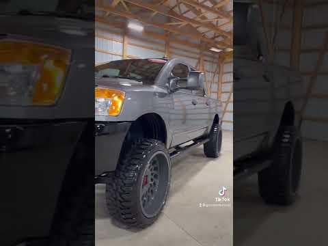 In & Out of the Nissan Titan on 24 Cali Off-Road Wheels! #gracemotormall #nissantitan