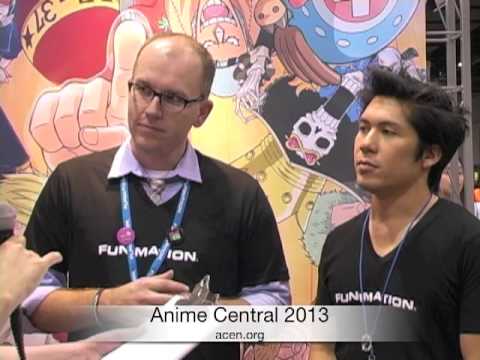 Adam Sheehan and Justin Rojas of Funimation at Anime Central 2013