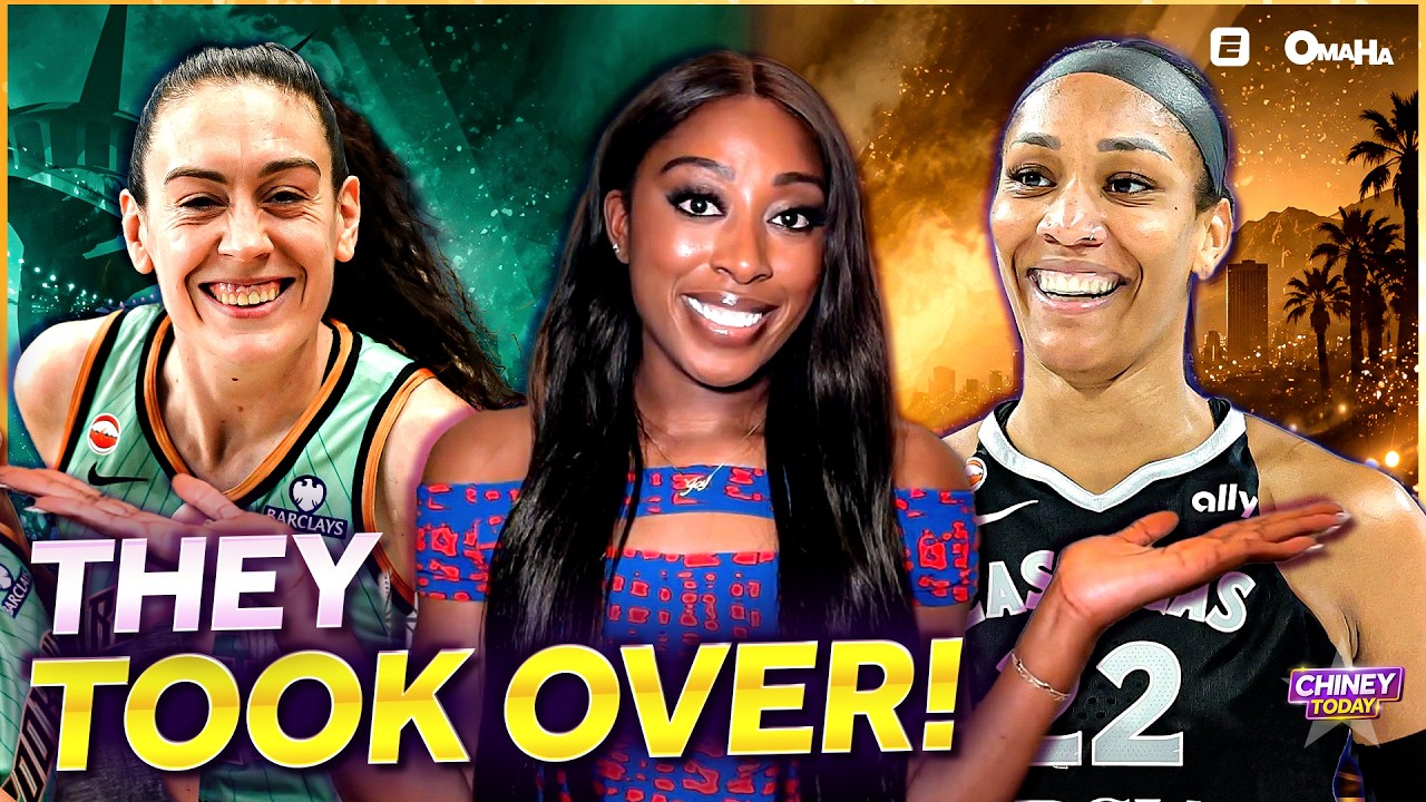 A’ja Wilson & Breanna Stewart DOMINATE on Wild WNBA Playoff Opening Day | Chiney Today