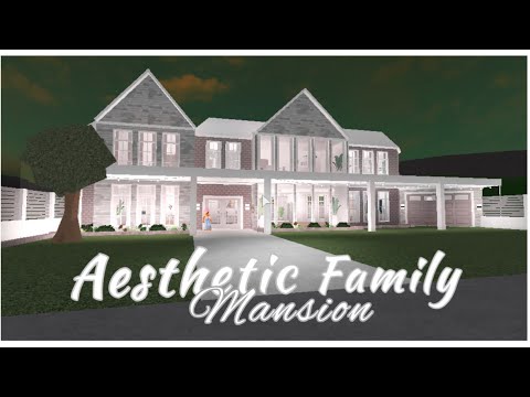 🌱| Aesthetic Family Mansion |🌱 Bloxburg House Tour🌸| By Rawia's Tv|💌
