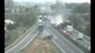 preview picture of video 'Incidente Stradale Cessalto Autostrada A4 8 agosto 2008 Italy'