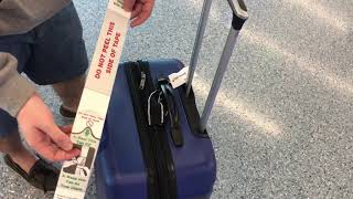 Baggage self tag service