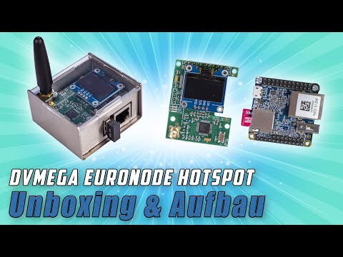 DVMEGA Euronode 🌍 Unboxing & Aufbau MMDVM Hotspot #01