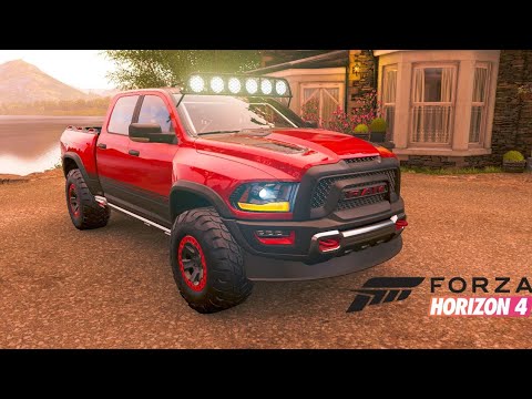 RAM Rebel TRX Concept 2017 (TRUCK) (1351HP) | OFF-ROAD Drive | FORZA HORIZON 4 | GAMEPLAY