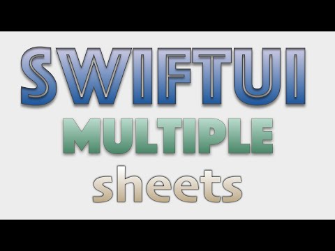 Multiple Sheets SwiftUI