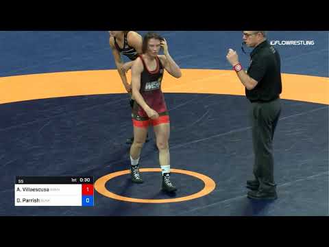 55 Kg Rr Rnd 2 Areana Villaescusa Army WCAP Vs Dominique Parrish Sunkist Kids Wrestling Club 2