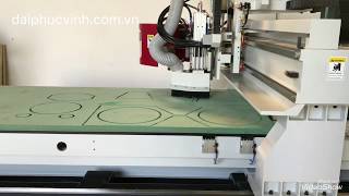 Máy cnc Yuan Lung, máy phay cnc thay dao tự động đài loan