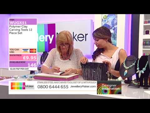 Learn How to Make Polymer Clay Jewellery [Tutorial]: Jewellery Maker DI 13/07/14