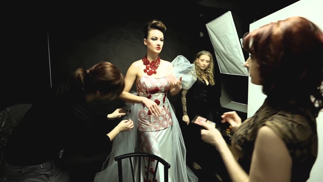 Jitka Klett výroba Haute Couture 2014