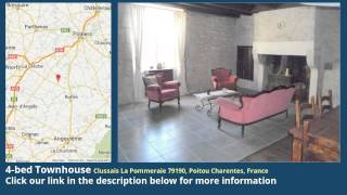 4-bed Townhouse for Sale in Clussais La Pommeraie 79190, Poitou Charentes, France on frenchlife.biz