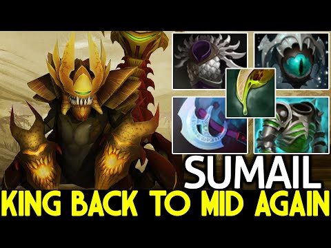 SUMAIL [Sand King] King Back to Mid Again Full Damage Build Dota 2