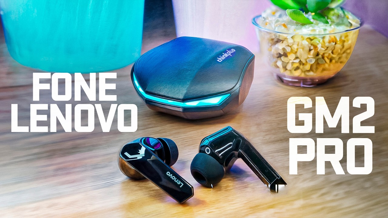 O MELHOR FONE DE OUVIDO Sem Fio do Mercado é o Lenovo GM2 Pro!