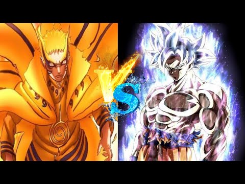 Baryon Naruto VS Goku MUI in Jump Force Mugen