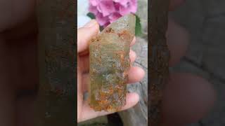 Beryl zlatý heliodor 100g Madagaskar