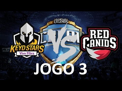 Highlight | Red Canids x Keyd Stars (Jogo 3 - Final) Primeira Etapa #CBLOL 2017