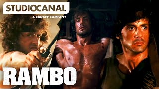 TOP 10 SCENES FROM THE RAMBO TRILOGY - Starring Sy