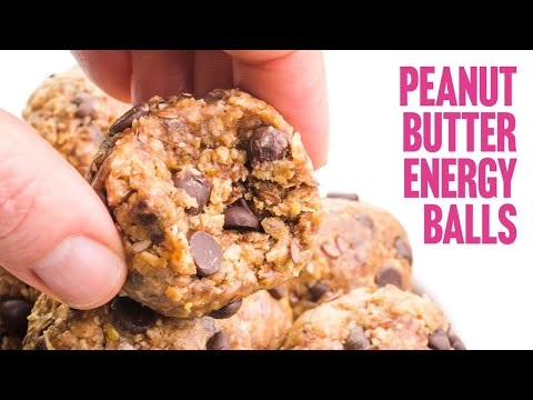 Peanut Butter Energy Balls - So EASY and Delicious!