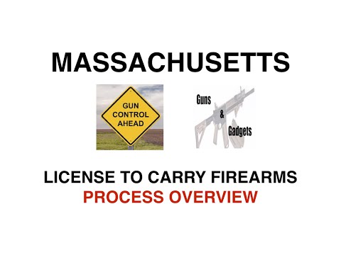 The Massachusetts Gun Permit Process (LTC) Part 1 of 3: Process Overview