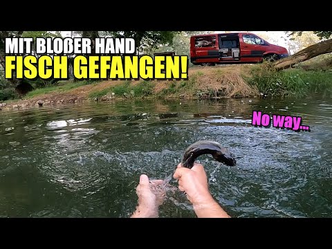 Dirty COBAN-YUGO catches fish with his bare hand and grills it | Chabo