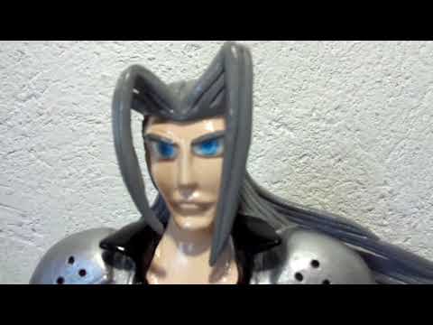 SEPHIROTH // MODELAGEM DE BISCUIT PARA COLEÇÃO // ESTÁTUAS COLECIONÁVEIS