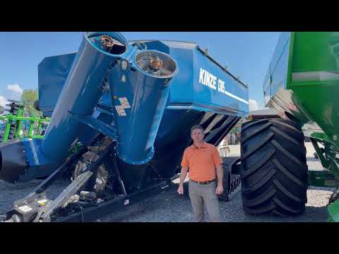 Kinze 1305 and 1521 Grain Carts Feature Overview