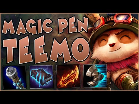 Full Magic Penetration Teemo gives INSANE damage!