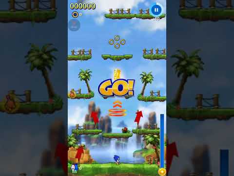 Sonic Jump Fever (Android) Sonic Gameplay