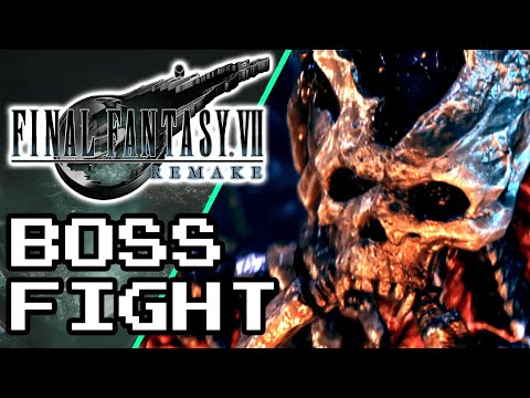 FINAL FANTASY 7 REMAKE - Jenova Dreamweaver Boss Fight (Japanese)