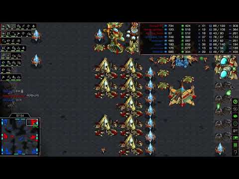 OMG GOSU - 3v5 - Brain Nada Sasu vs 5 Randoms - Starcraft Casty Cast! Fastest Map Ever - SICK GAME!!