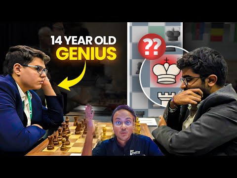 14-year-old executes one of the most insane checkmates ever | Yagiz Kaan Erdogmus vs Aditya Mittal