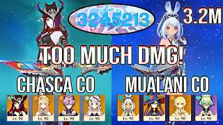 ⭐ Insane 3.2M DMG! Chasca & Mualani Destroy Spiral Abyss 12 | Genshin Impact