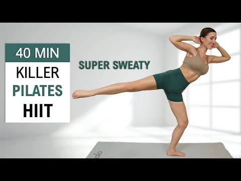 40 Min High Intense Fat Burn | Pilates HIIT | Full Body | Feel Strong + Balanced | No Repeat