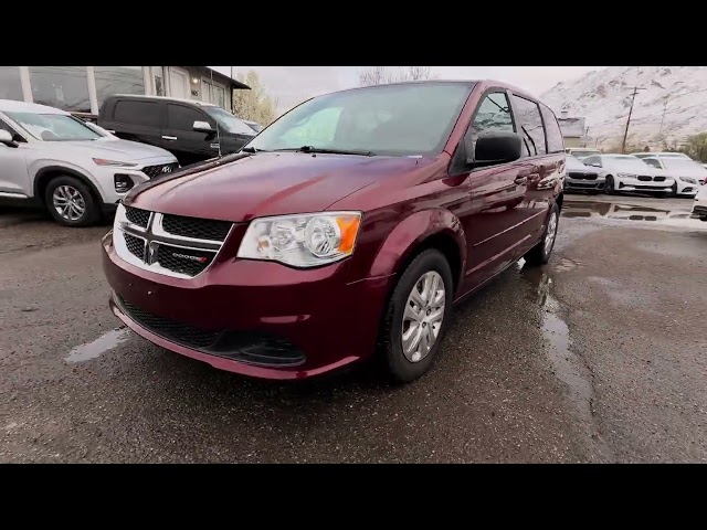 2017 DODGE GRAND CARAVAN PASSENGER PASSENGER V6, FLEX FUEL, 3.6 LITER SE MINIVAN 4D