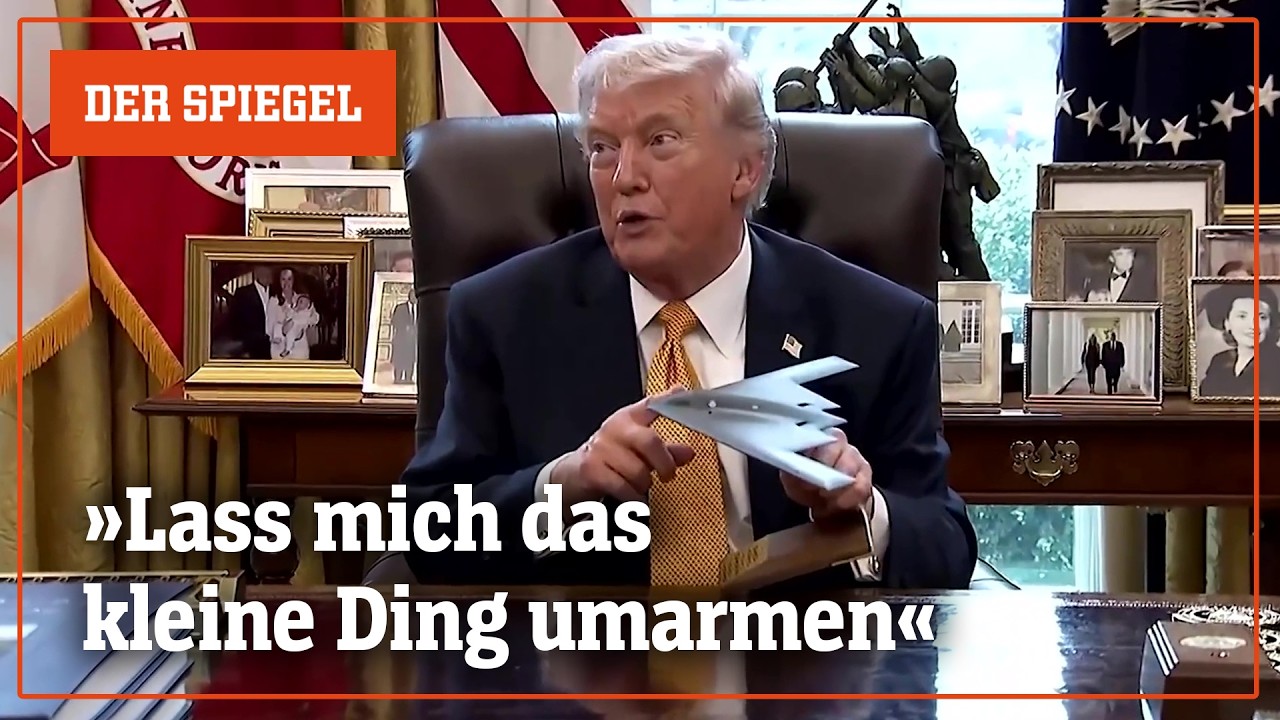 Trump prahlt mit seinem Mini-Bomber | DER SPIEGEL