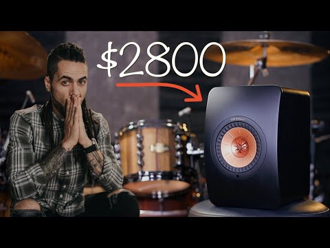 Mixing Drums with Hi-Fi Speakers | Studio Vlog #KEF #HiFi #Audio