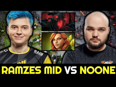 RAMZES Mid vs NOONE Epic Game — Shadow Fiend vs Windranger