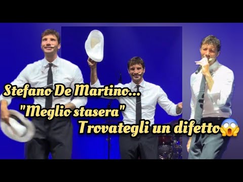 Stefano De Martino! FIND A FAULT IN HIM 😱 "Better tonight"