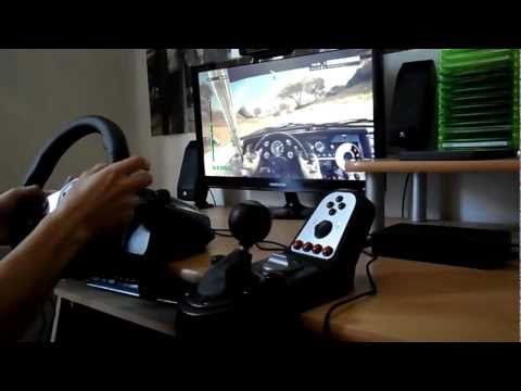 DiRT 3 PC Gameplay on Logitech G25 [HD]